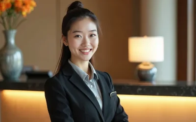 5 ปัจจัยสำคัญในการเลือกชุดพนักงานโรงแรมให้ดูหรูและน่าเชื่อถือ